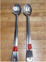 Photo of metal spoons