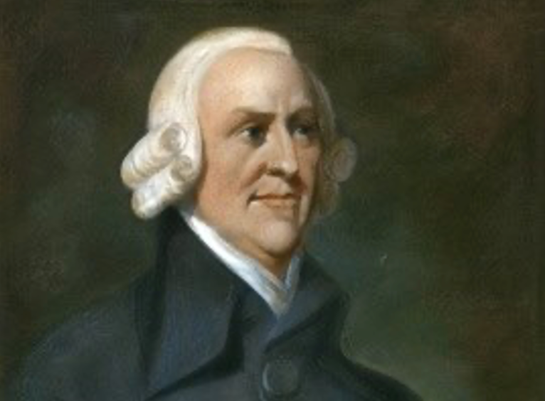 Painting of Adam Smith