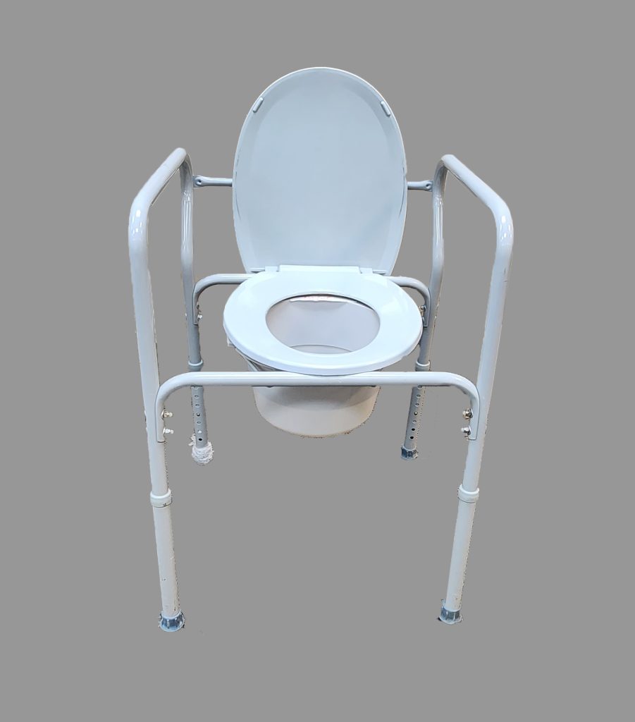 Image showing a bedside commode